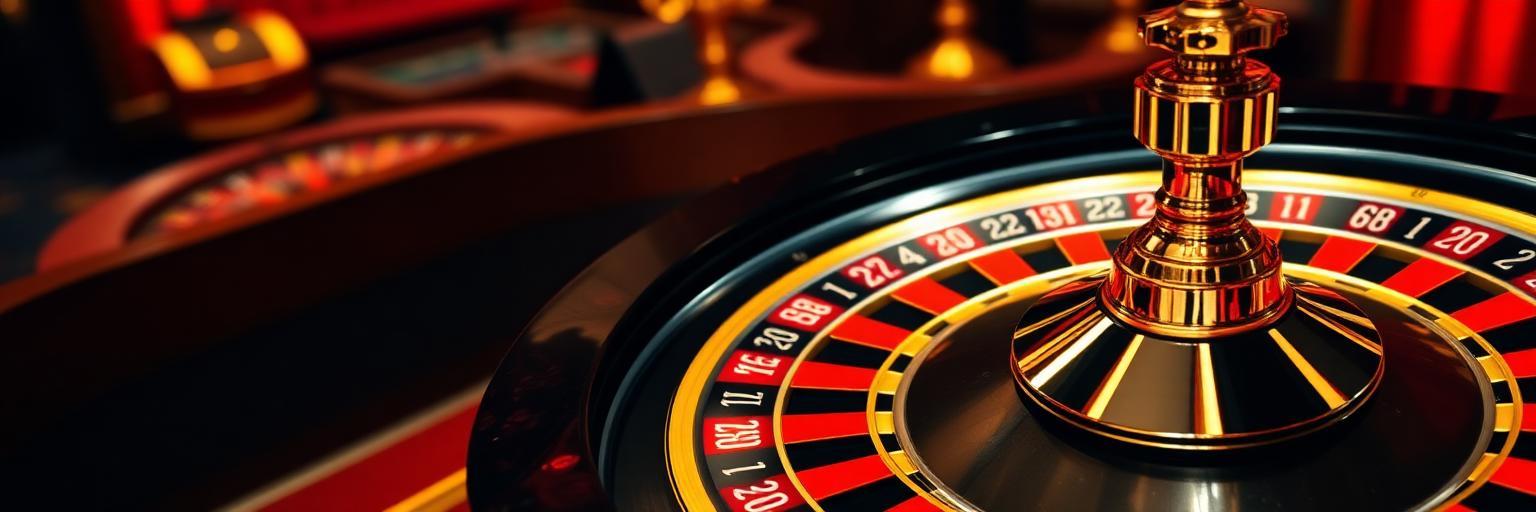 Roulette Wheel - Classic casino roulette wheel with ball